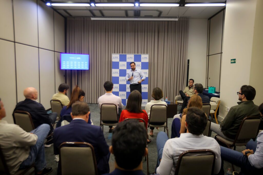 LIDE recebe Rodrigo Lopes, fundador do Grupo RPX | Crédito: Rafael Cautella