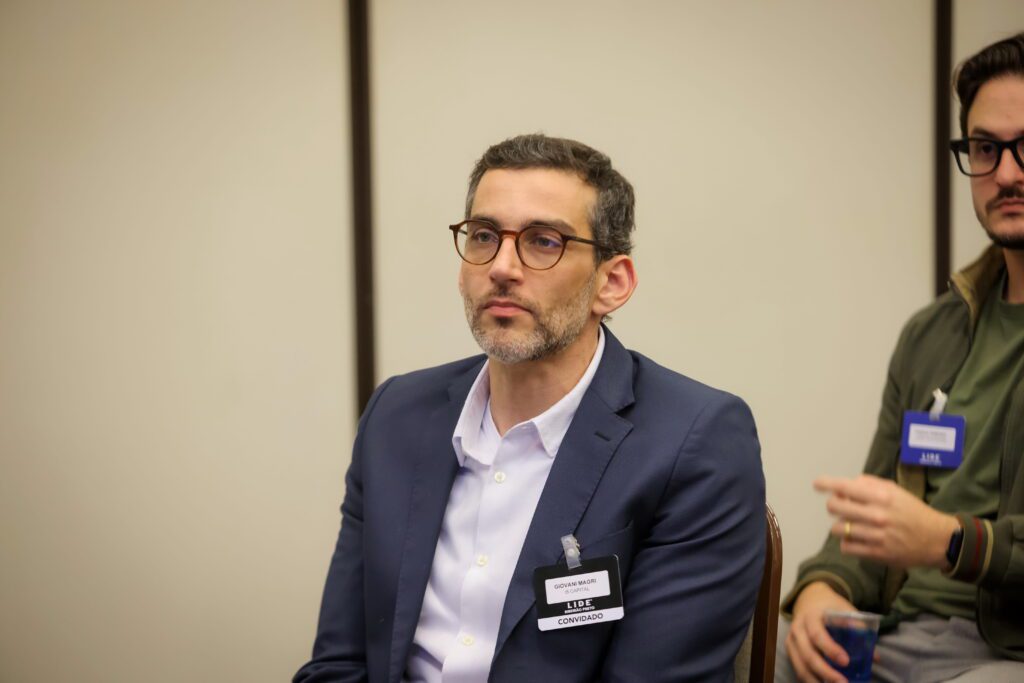 LIDE recebe Rodrigo Lopes, fundador do Grupo RPX | Crédito: Rafael Cautella