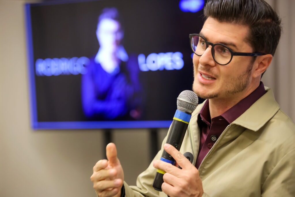 Rodrigo Lopes, fundador do Grupo RPX, conversou com o LIDE sobre estruturar operações internacionais | Crédito: Rafael Cautella