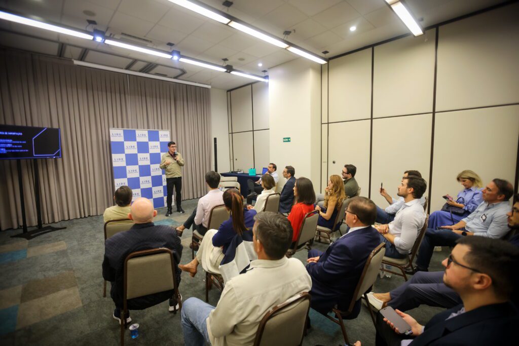 Rodrigo Lopes, fundador do Grupo RPX, conversou com o LIDE sobre estruturar operações internacionais | Crédito: Rafael Cautella