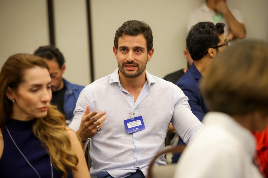 LIDE recebe Rodrigo Lopes, fundador do Grupo RPX | Crédito: Rafael Cautella