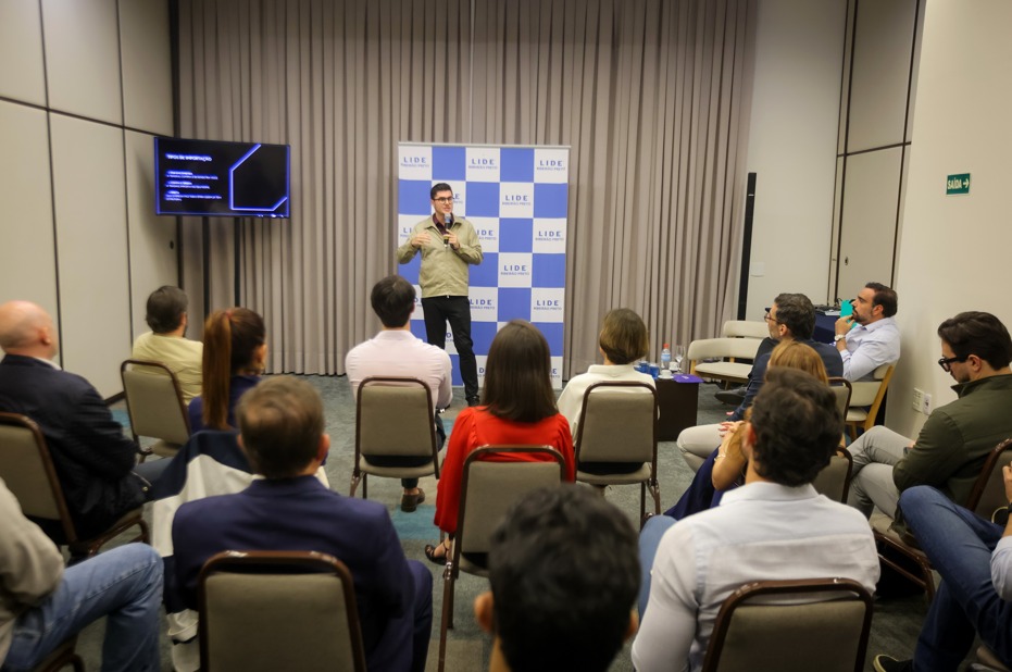 Rodrigo Lopes, fundador do Grupo RPX, conversou com o LIDE sobre estruturar operações internacionais | Crédito: Rafael Cautella