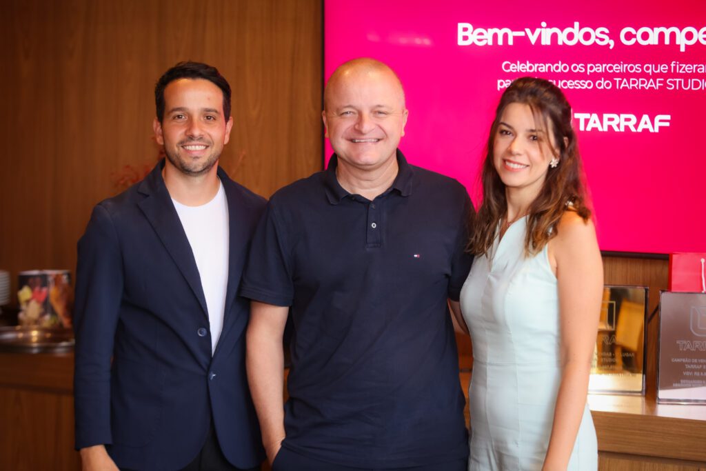 TARRAF premia imobiliárias destaque nas vendas do Tarraf Studios | Crédito: Rafael Cautella