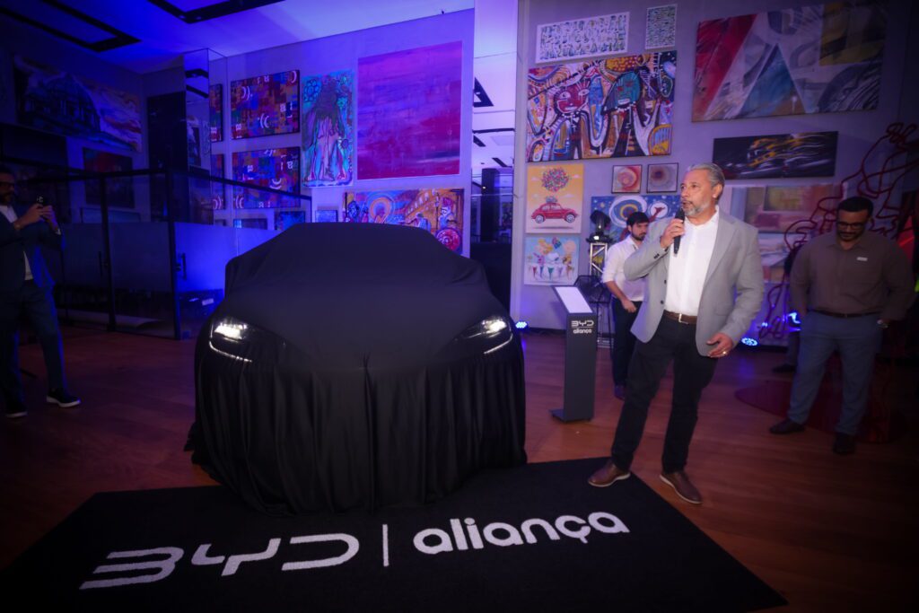 BYD Aliança lança SUV Sealion 7 na PB Arts Gallery | Crédito: Rafael Cautella