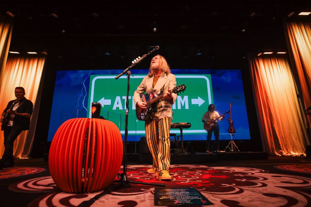 Humberto Gessinger no Multiplan Hall em junho de 2026 | Crédito: Rafael Cautella