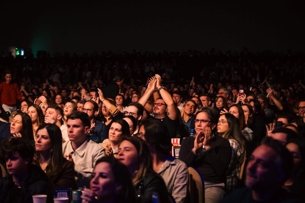 Humberto Gessinger no Multiplan Hall em junho de 2026 | Crédito: Rafael Cautella