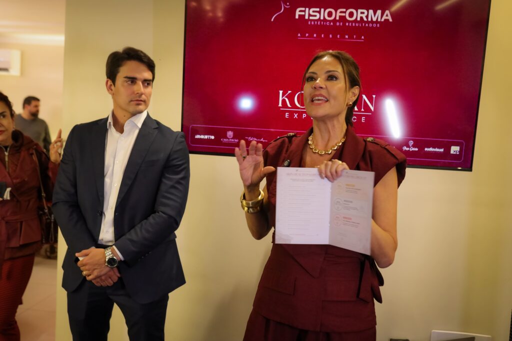 Luciana Sensini, na Fisioforma | Crédito: Larissa Canhas