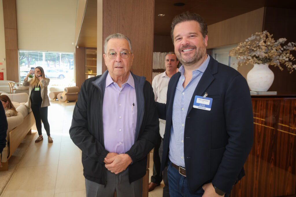 Maurílio Biagi Filho e Fábio Fernandes | Crédito: Rafael Cautella