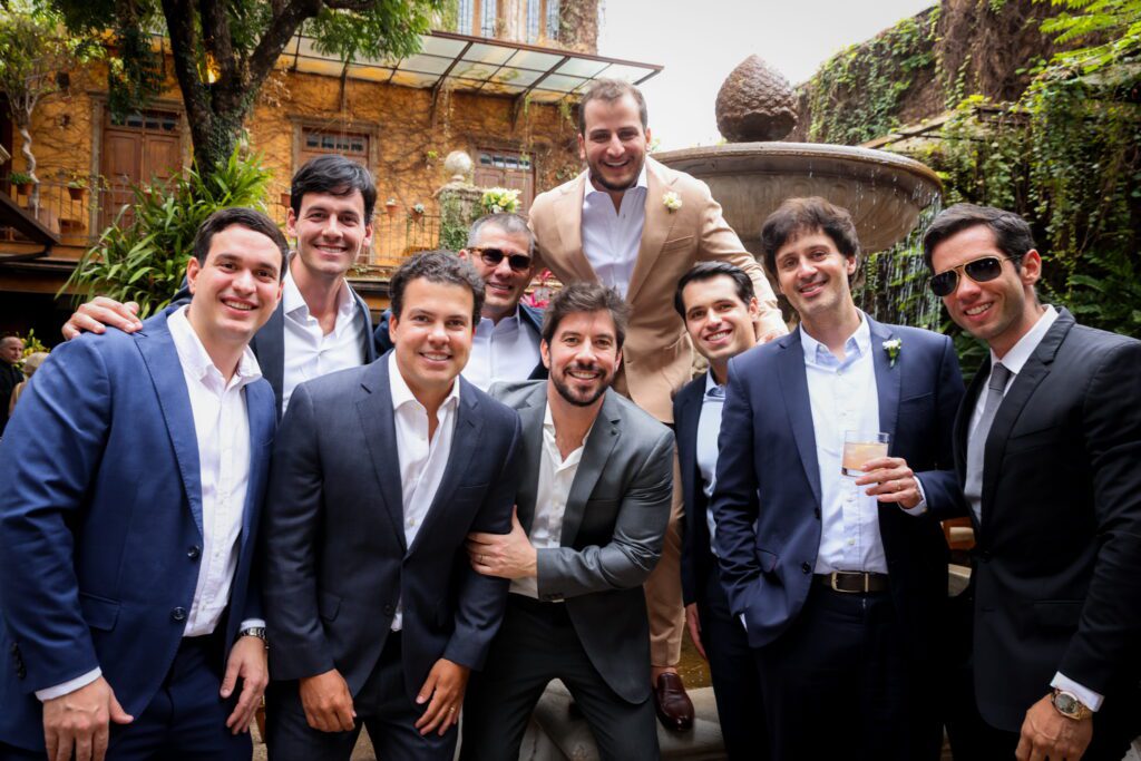 Casamento de Neto Costa e Soraia Haddad Daolio no Amici di Tullio | Crédito: Rafael Cautella