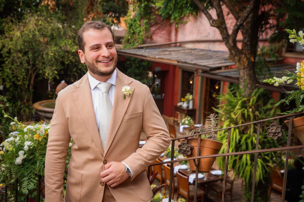 Casamento de Neto Costa e Soraia Haddad Daolio no Amici di Tullio | Crédito: Rafael Cautella