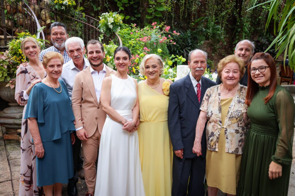 Casamento de Neto Costa e Soraia Haddad Daolio no Amici di Tullio | Crédito: Rafael Cautella