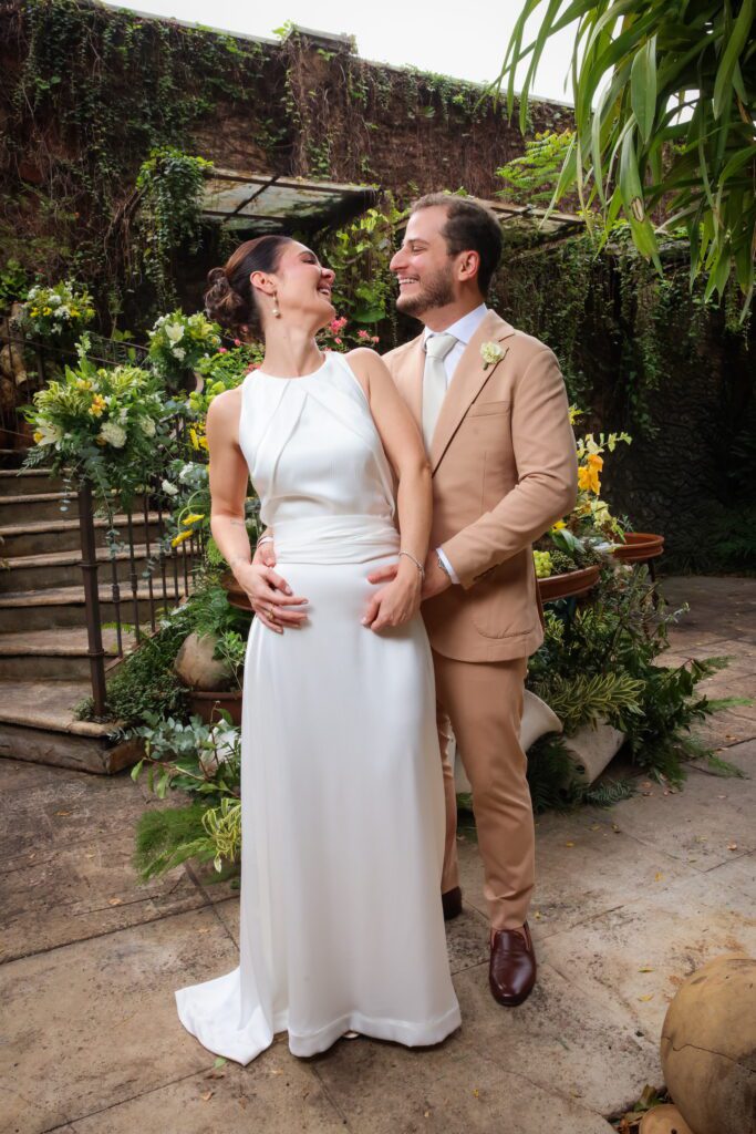 Casamento de Neto Costa e Soraia Haddad Daolio no Amici di Tullio | Crédito: Rafael Cautella
