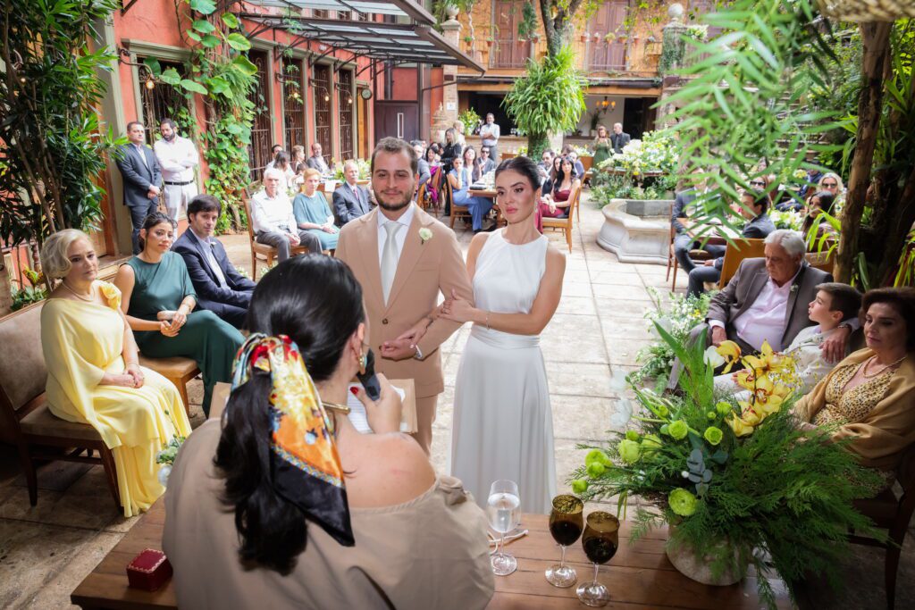 Casamento de Neto Costa e Soraia Haddad Daolio no Amici di Tullio | Crédito: Rafael Cautella