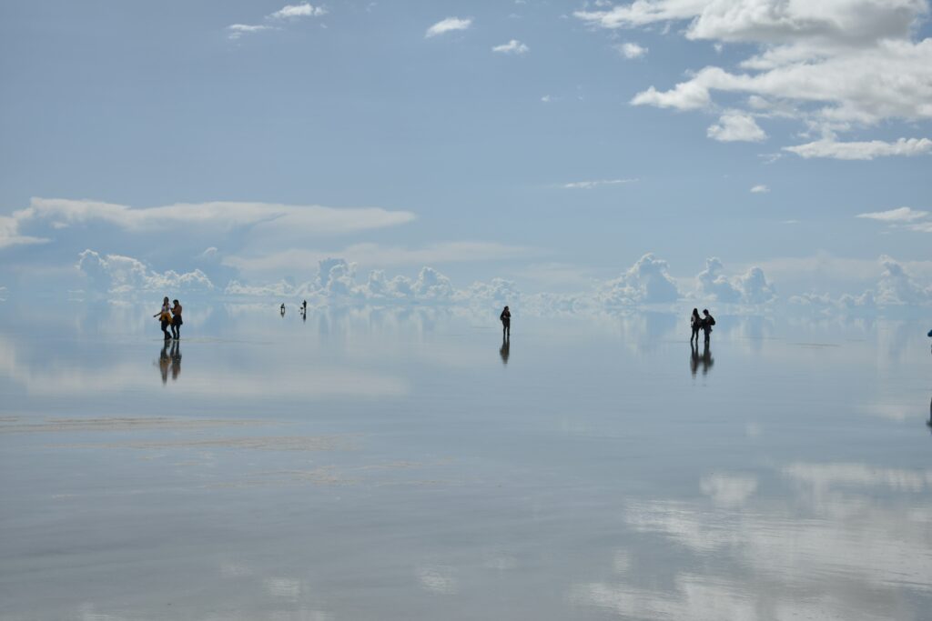 Salar de Uyuni, na Bolívia