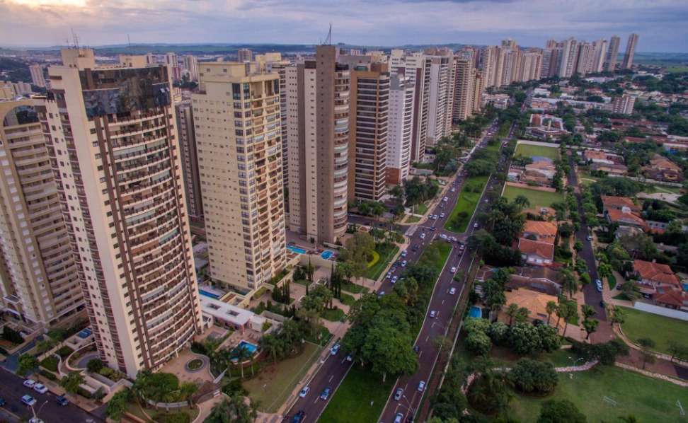 Vista panorâmica da Avenida Fiusa, em Ribeirão Preto | Crédito: Divulgação