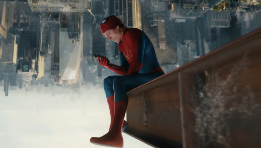 Cena de "Homem-Aranha: Um novo dia"