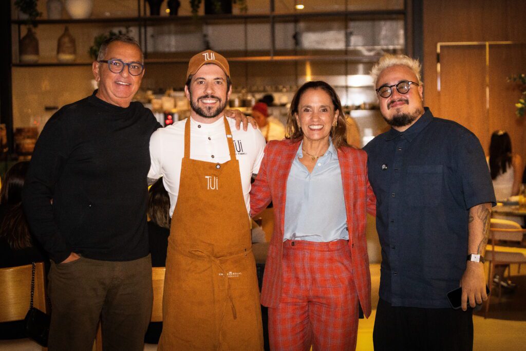 Adilson Haddad, Adriano Rondinelli, Eliane Haddad e Cadu Evangelisti | Crédito: Larissa Perna