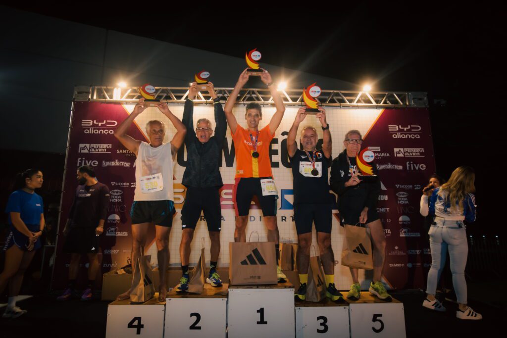 Ganhadores da Sunset Run 2026 | Crédito: Rafael Cautella