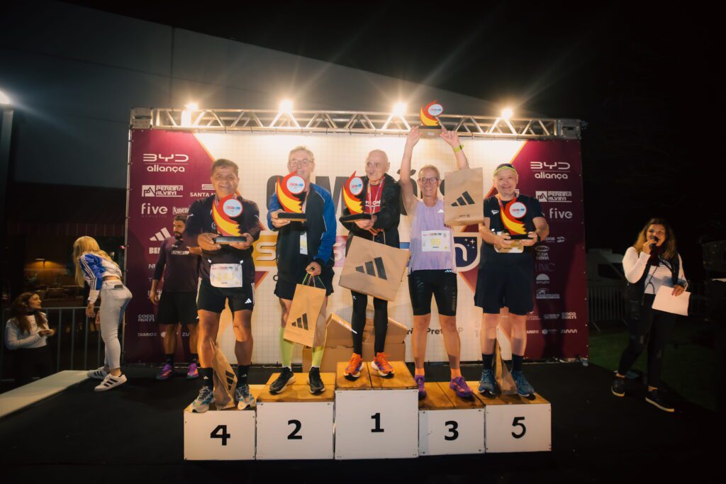 Ganhadores da Sunset Run 2026 | Crédito: Rafael Cautella