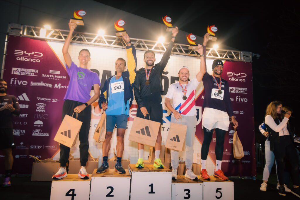 Ganhadores da Sunset Run 2026 | Crédito: Rafael Cautella