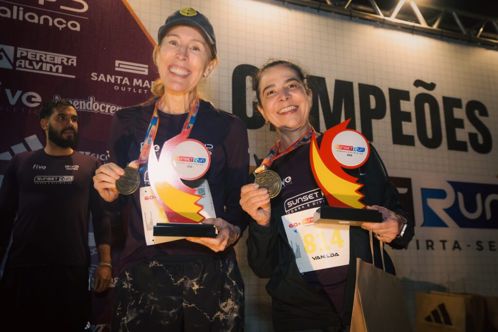 Ganhadores da Sunset Run 2026 | Crédito: Rafael Cautella