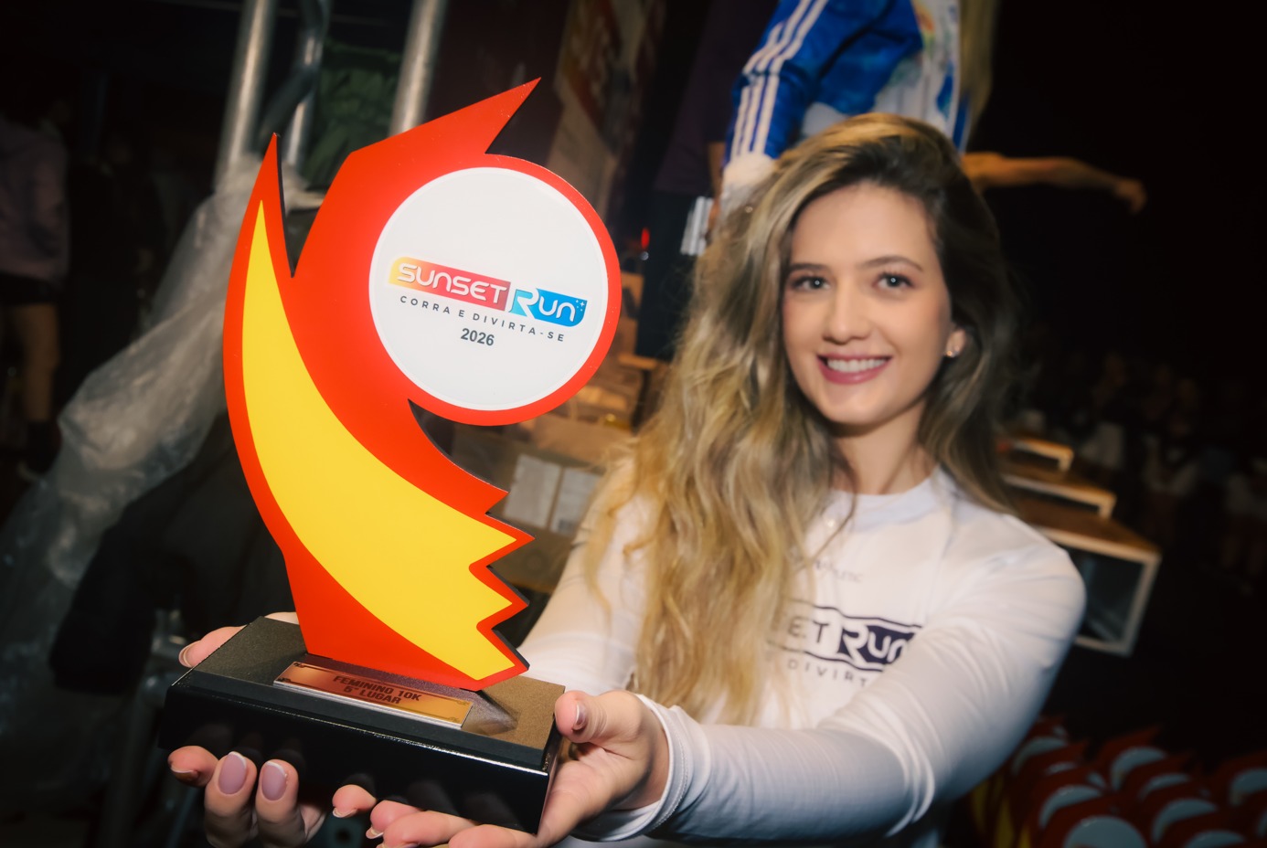 Troféu da Sunset Run 2026 | Crédito: Rafael Cautella