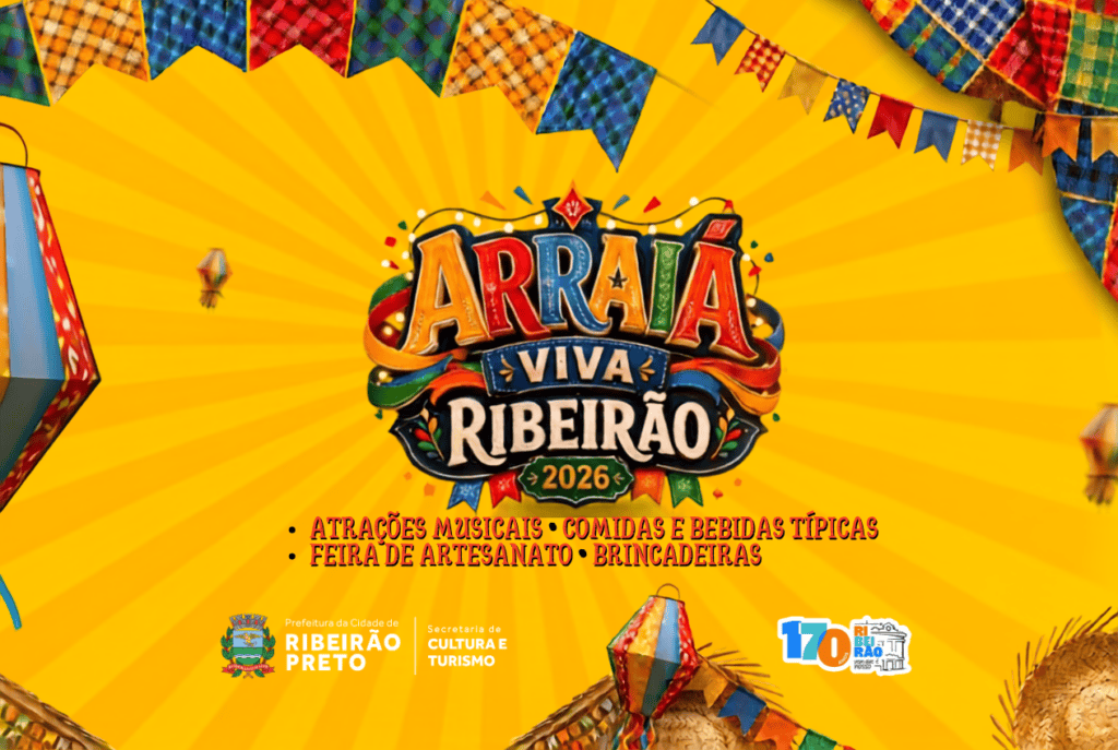 Arraiá Viva Ribeirão 2026 | Crédito: Prefeitura de Ribeirão Preto