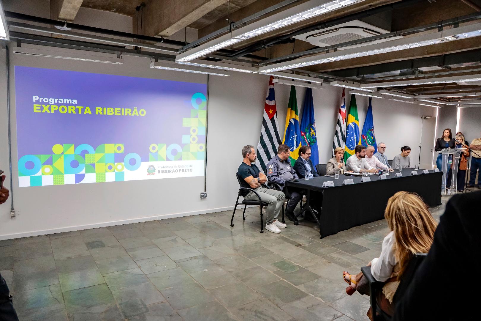 Lançamento do Exporta Ribeirão | Crédito: Guilherme Sircili/Prefeitura de Ribeirão Preto