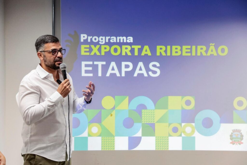 Lançamento do Exporta Ribeirão | Crédito: Guilherme Sircili/Prefeitura de Ribeirão Preto