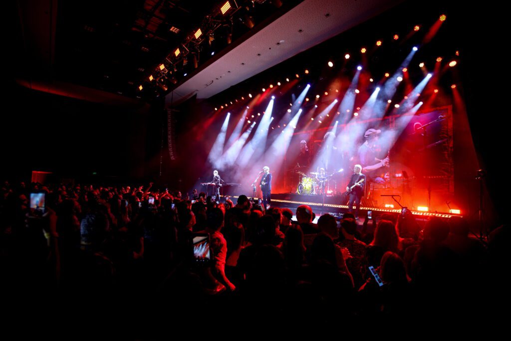 Barão Vermelho com formação original no Multiplan Hall | Crédito: Rafael Cautella