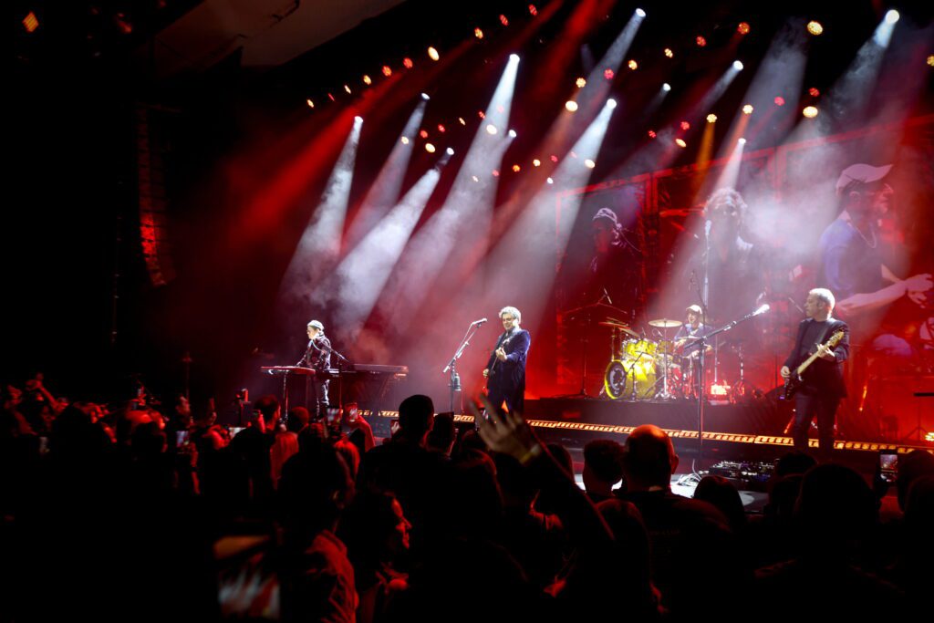 Barão Vermelho com formação original no Multiplan Hall | Crédito: Rafael Cautella