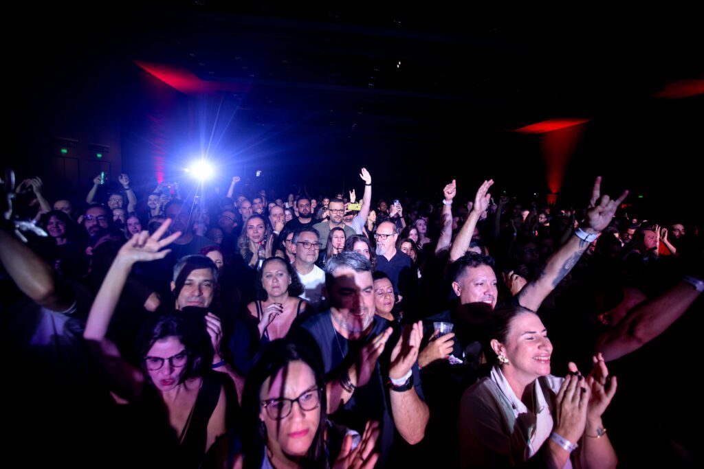 Barão Vermelho com formação original no Multiplan Hall | Crédito: Rafael Cautella