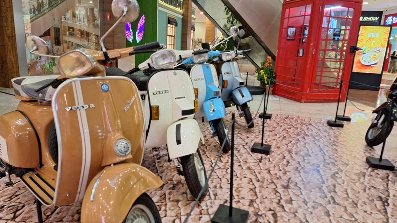 Exposição dos 80 anos da Vespa | Crédito: Divulgação
