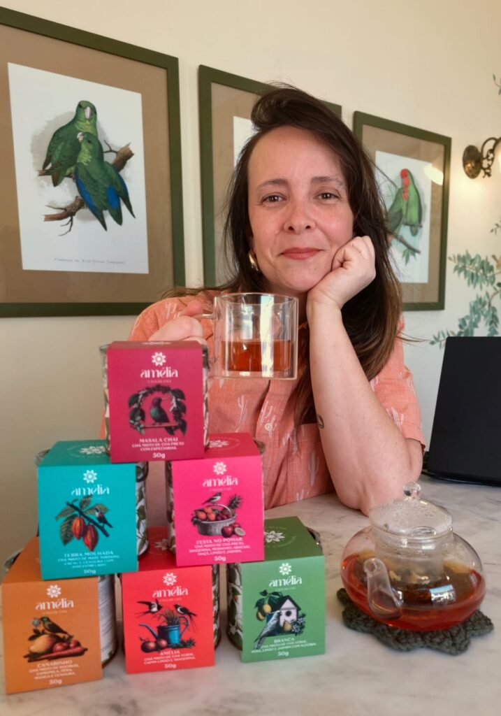 Francine Micheli, da Amélia Casa de Chá | Crédito: Divulgação
