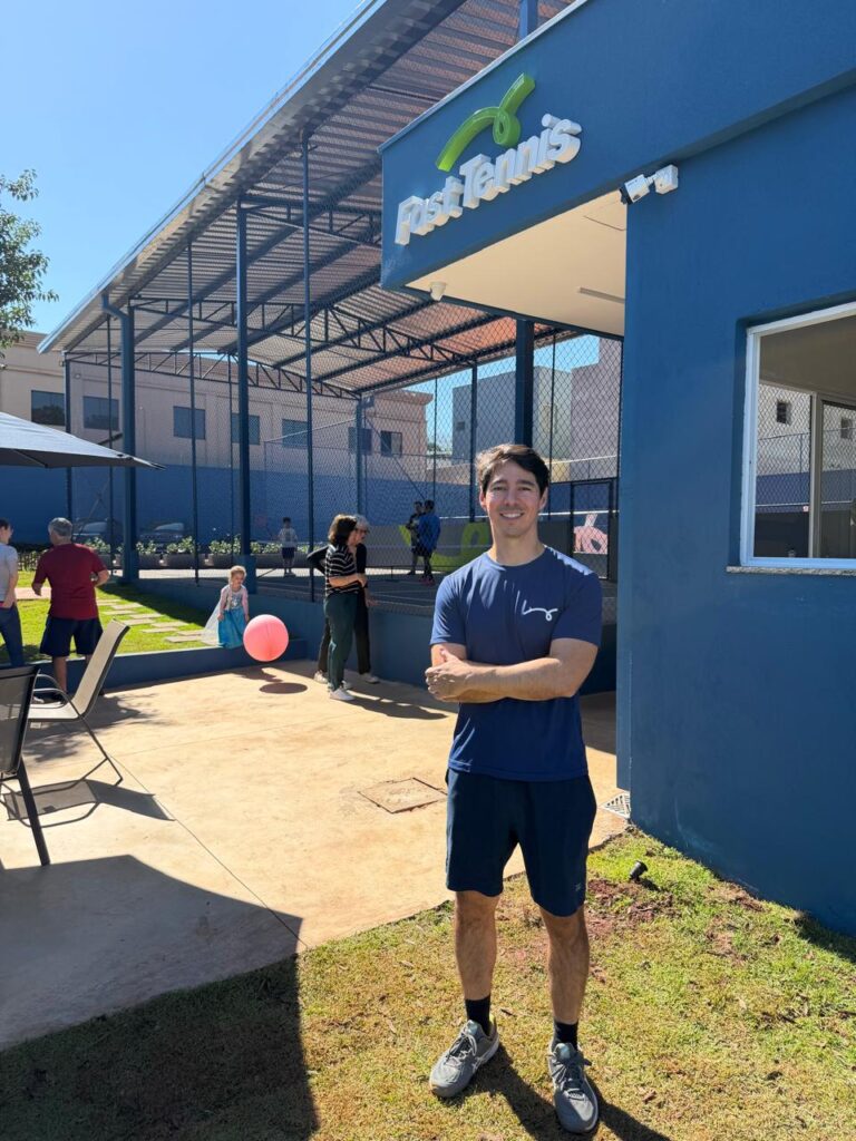 Gustavo Colli, da Fast Tennis | Crédito: Divulgação