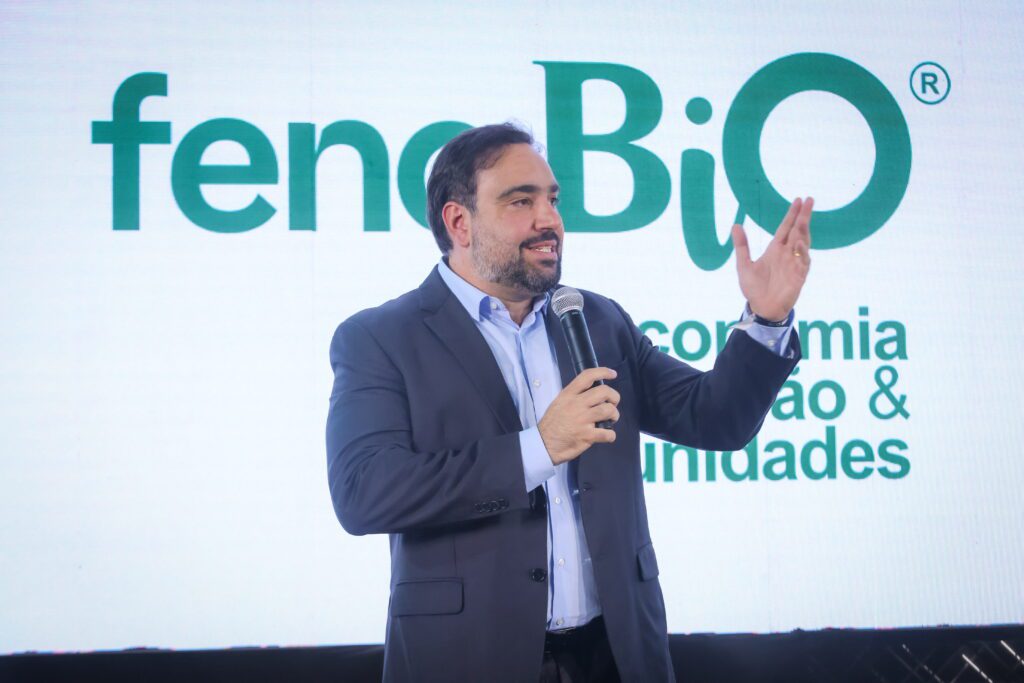 Victor Bermudes na Fenasucro & Agrocana 2026 | Crédito: Rafael Cautella