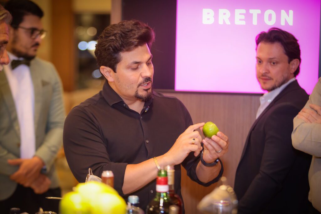 Workshop de drinks na Breton | Crédito: Rafael Cautella