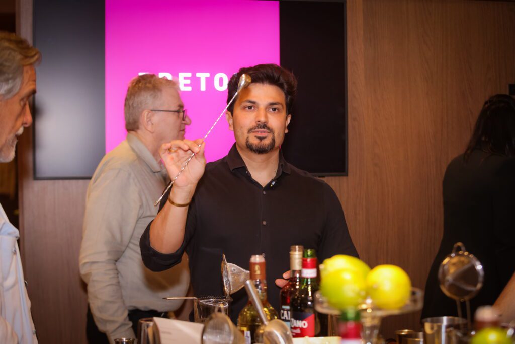 Workshop de drinks na Breton | Crédito: Rafael Cautella