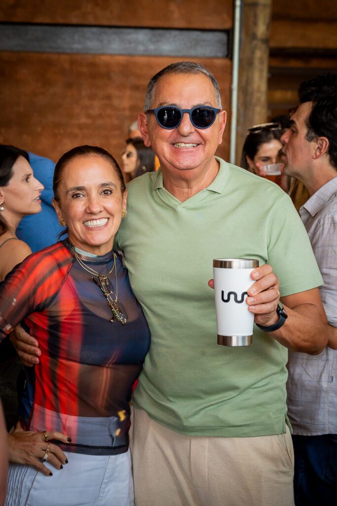 Eliane e Adilson Haddad | Crédito: Willian Diez
