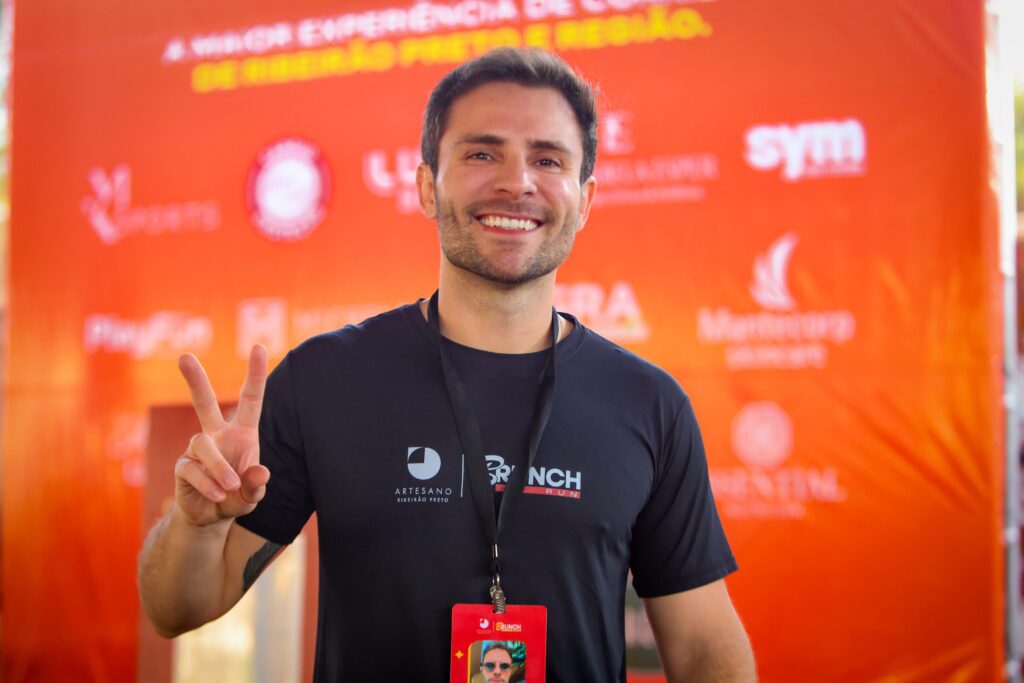 Lucas Bueno, do Artesano Brunch Run 2026 | Crédito: Rafael Cautella