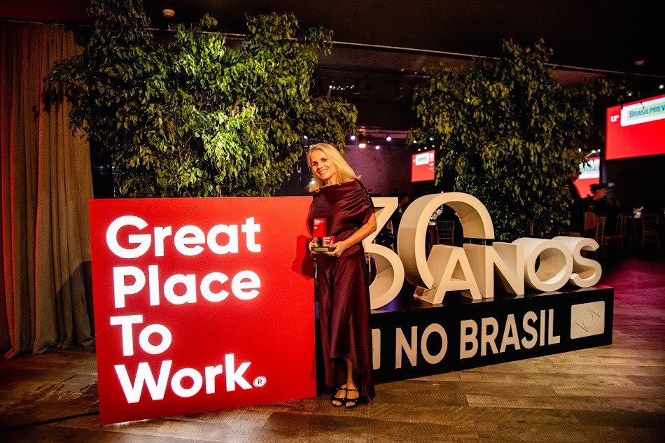 Cecília Neves, gerente de Pessoas da Unimed Ribeirão Preto, no GPTW | Crédito: Divulgação