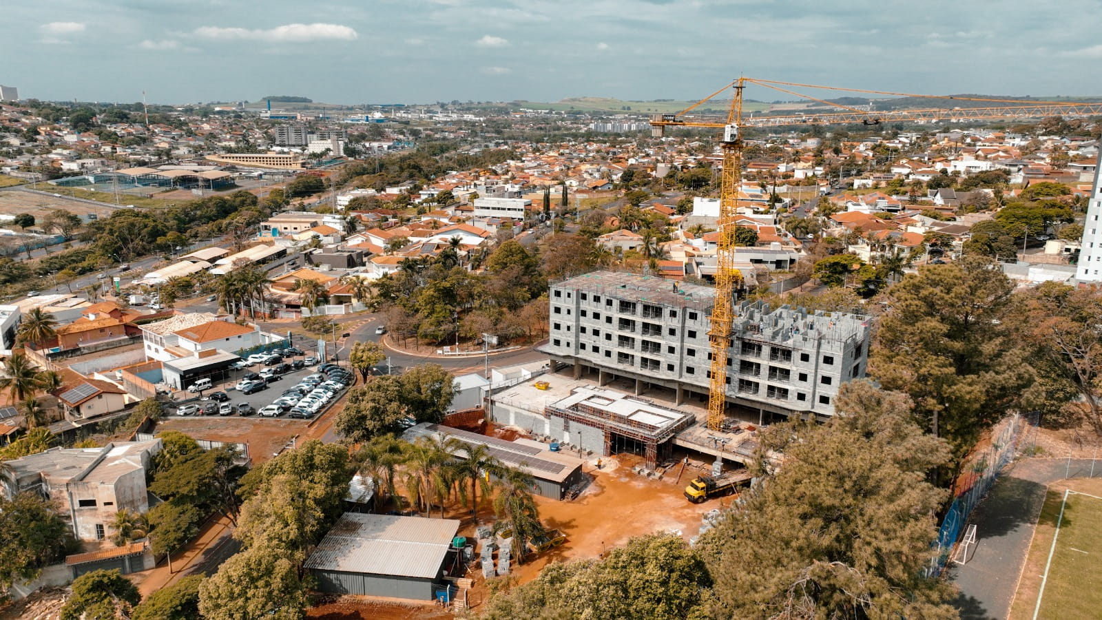 Obras do City Club Ribeirão | Crédito: Divulgação