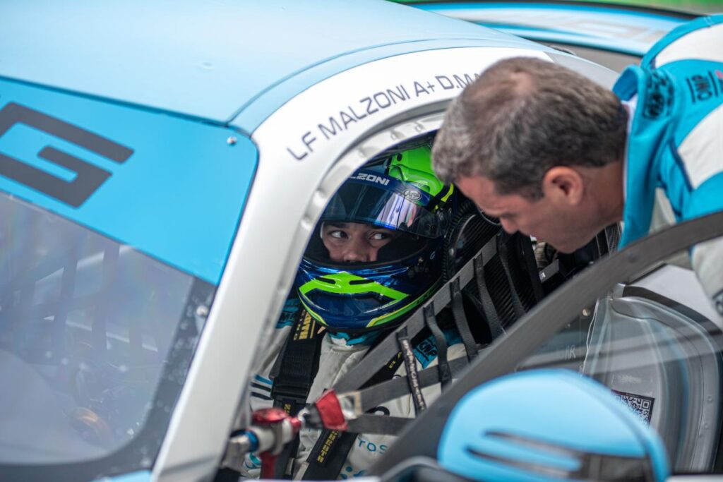 Daniel Mazoni na Mercedes-AMG GT4 | Crédito: Arquivo pessoal