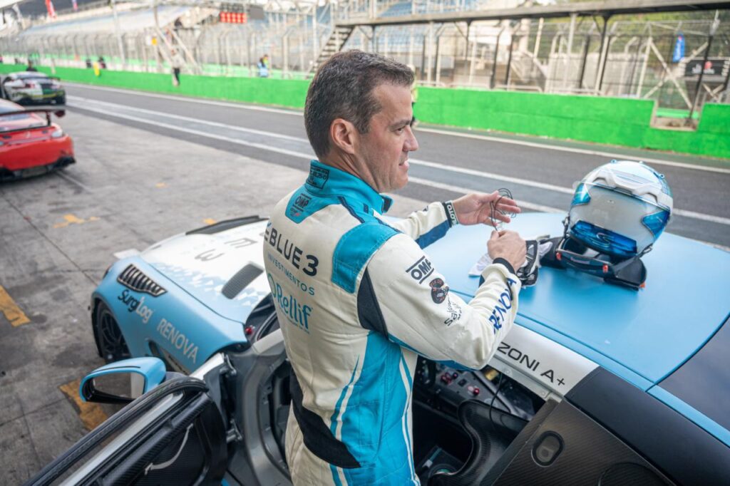 Daniel Mazoni na Mercedes-AMG GT4 | Crédito: Arquivo pessoal