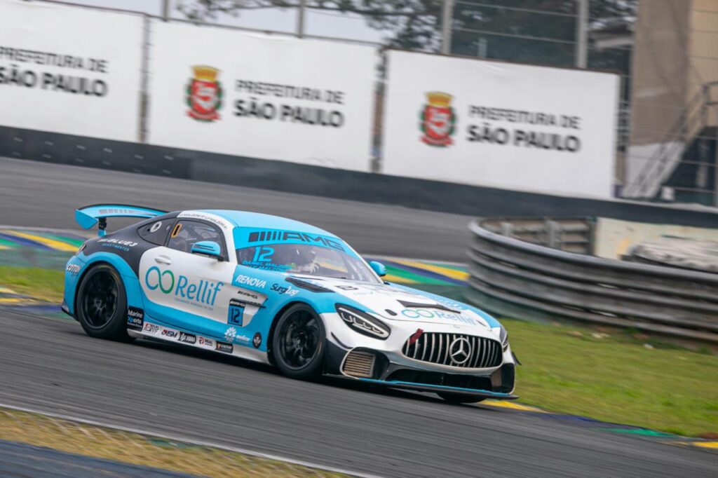 Daniel Mazoni na Mercedes-AMG GT4 | Crédito: Arquivo pessoal