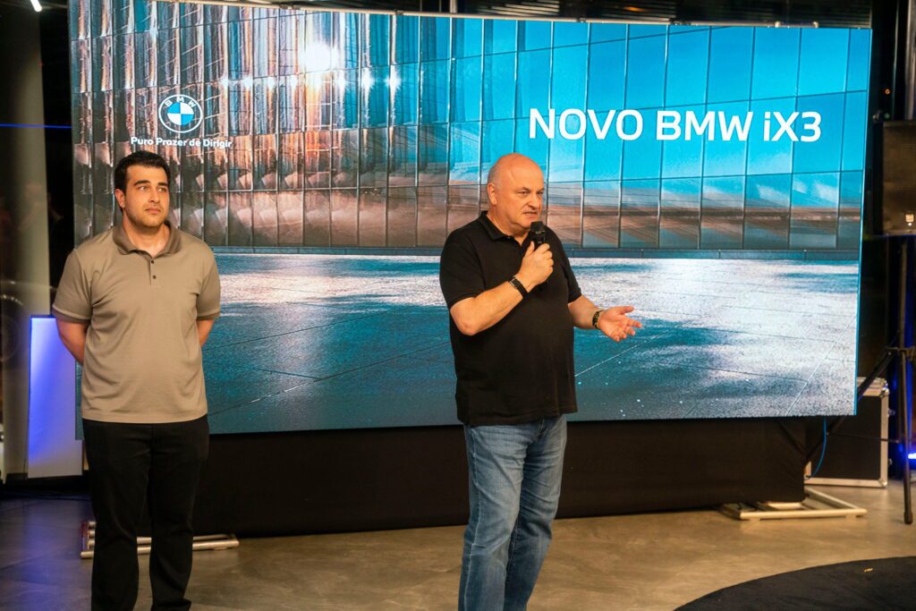 Eurobike apresenta novo BMW iX3 | Crédito: Vitório Pagliuso/Divulgação Eurobike