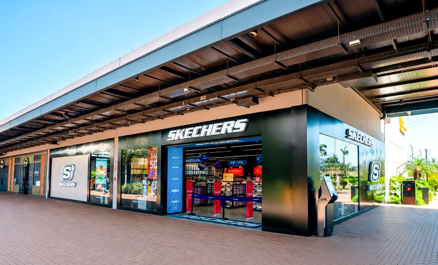 Skechers no Santa Maria Outlet | Crédito: Divulgação