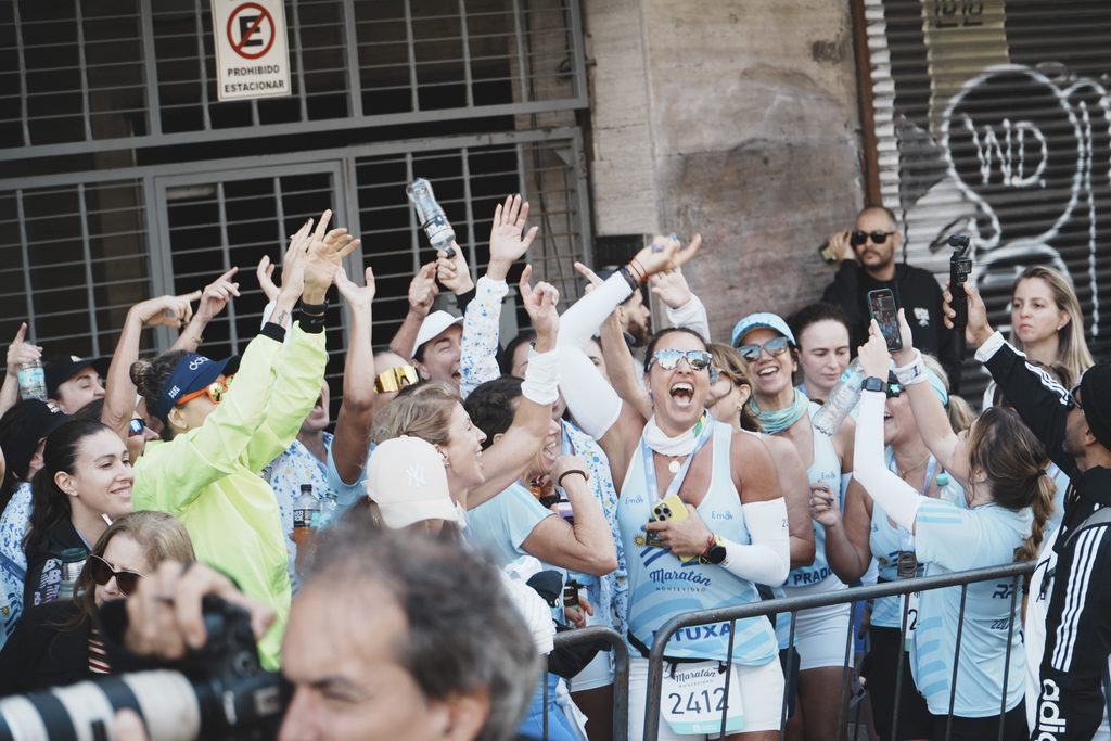 Marina Kocourek na Maratona de Montevideu