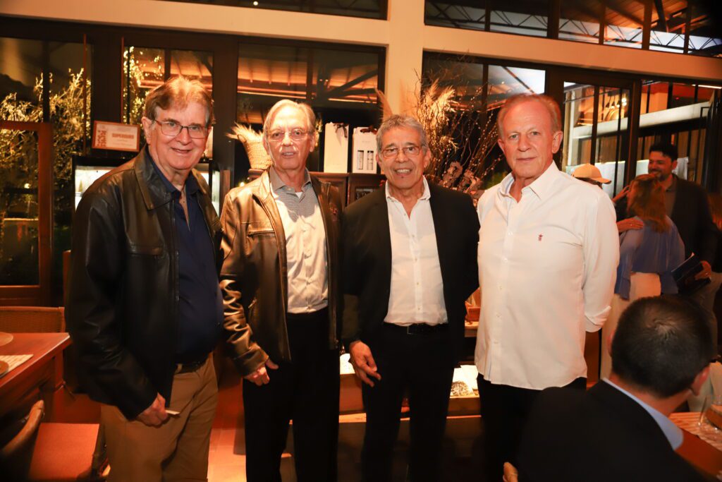 Rolf Ramminger, Marcelo Taparelli, Paulo Nakano e Heinz Koch | Crédito: Ibraim Leão e BCX Creators