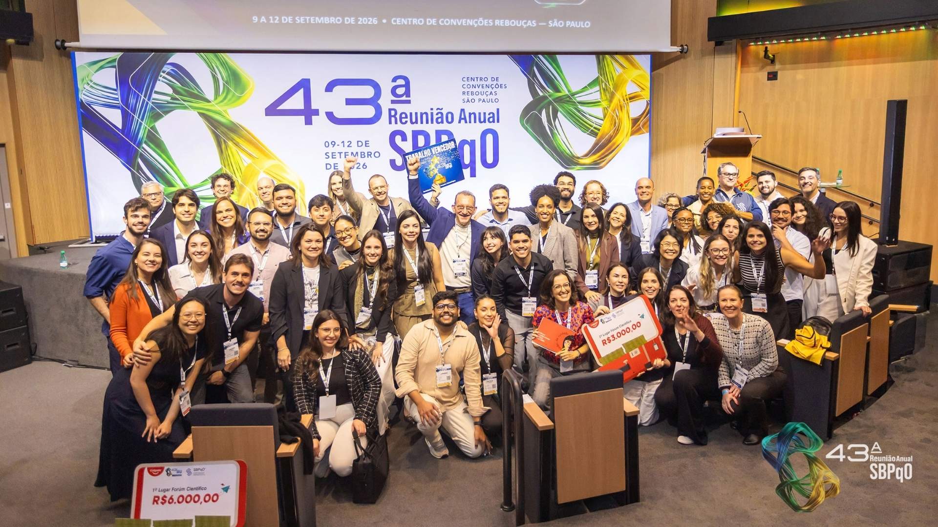 Pesquisadoras da USP Ribeirão são premiadas em evento nacional | Créditos: divulgação SBPqO